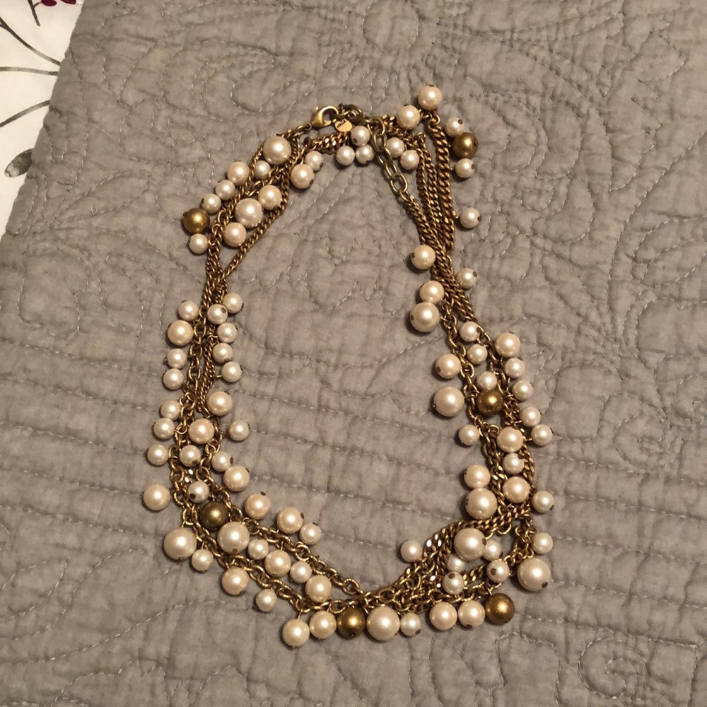 Stella & Dot Gabrielle Pearl Necklace